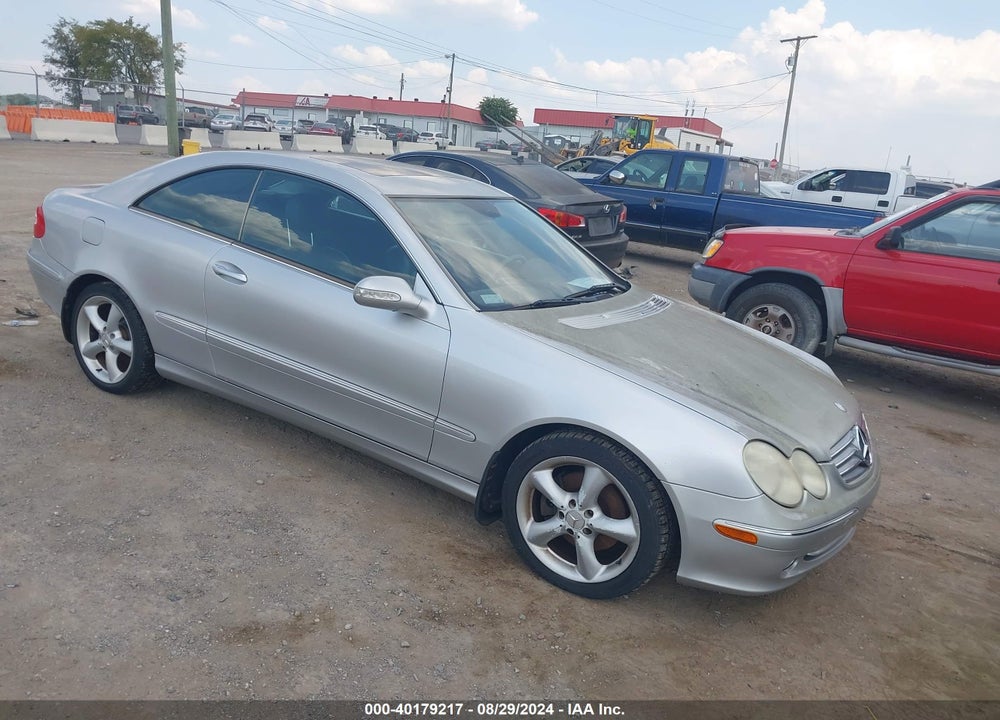 2005 MERCEDES-BENZ CLK 320 VIN: WDBTJ65J25F163833
