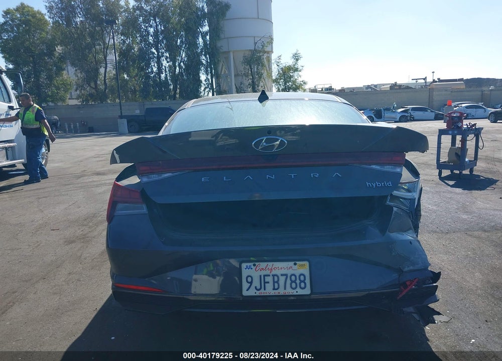 2023 HYUNDAI ELANTRA HYBRID LIMITED VIN: KMHLN4AJ3PU078705