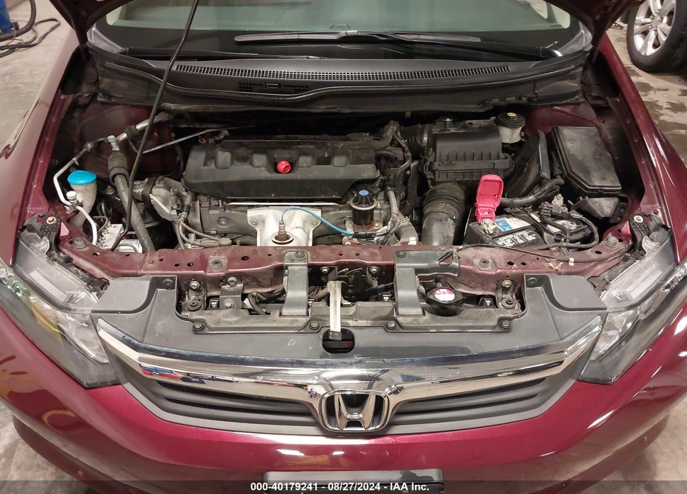 2012 HONDA CIVIC LX VIN: 19XFB2F51CE091147