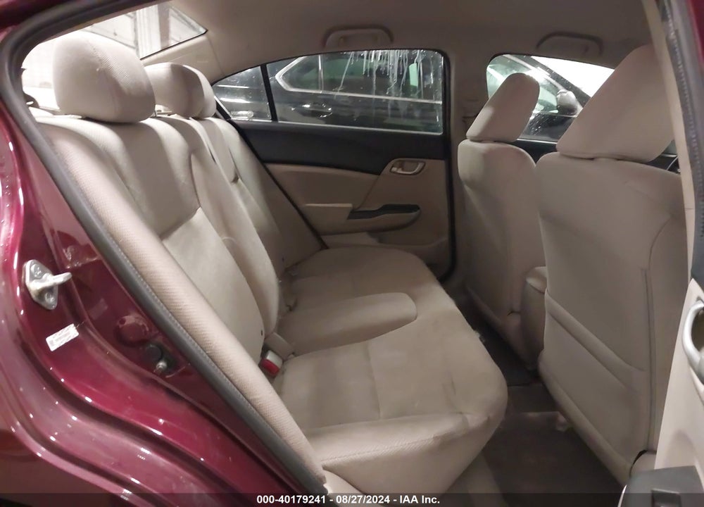 2012 HONDA CIVIC LX VIN: 19XFB2F51CE091147