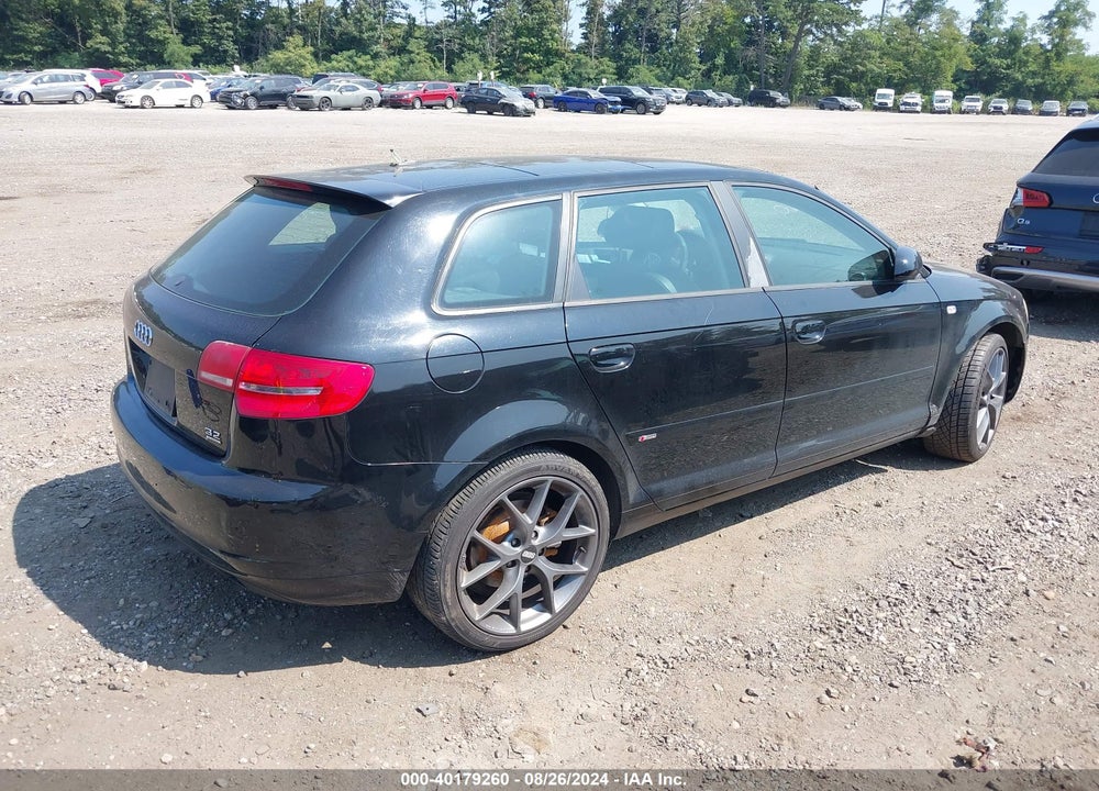 2007 AUDI A3 3.2 VIN: WAUKD78P47A050862