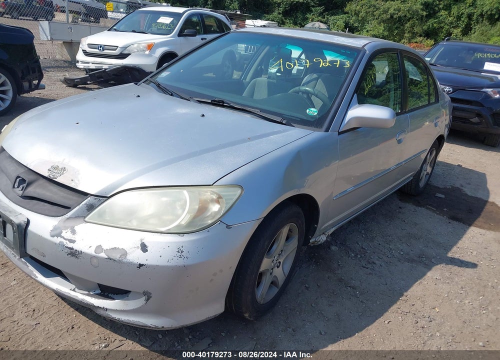 2004 HONDA CIVIC EX VIN: 2HGES267X4H625749