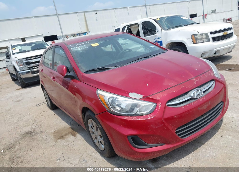 2017 HYUNDAI ACCENT SE VIN: KMHCT5AE4HU363395