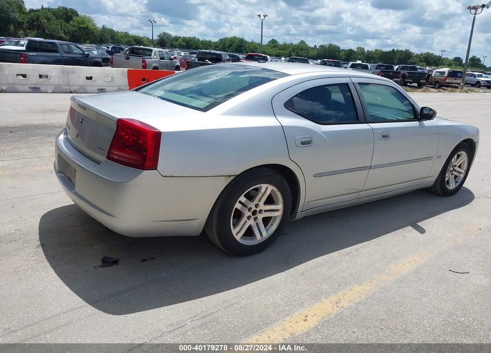 2006 DODGE CHARGER VIN: 2B3KA43G96H437202