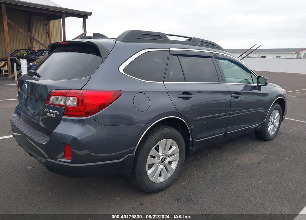 2016 SUBARU OUTBACK 2.5I PREMIUM VIN: 4S4BSAFC7G3325727