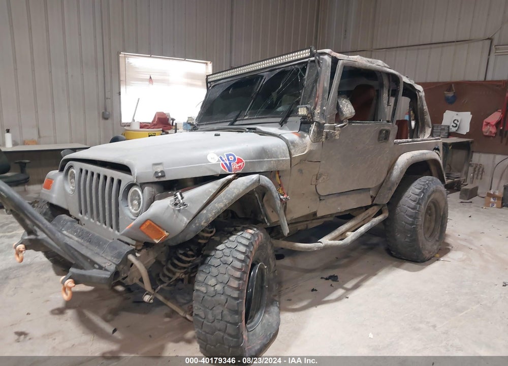 2002 JEEP WRANGLER X VIN: 1J4FA39SX2P750961