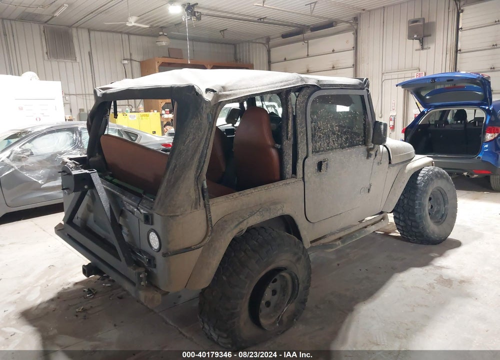 2002 JEEP WRANGLER X VIN: 1J4FA39SX2P750961