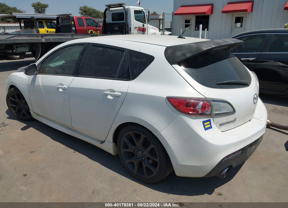 2013 MAZDA SPEED3 TOURING VIN: JM1BL1L32D1728494