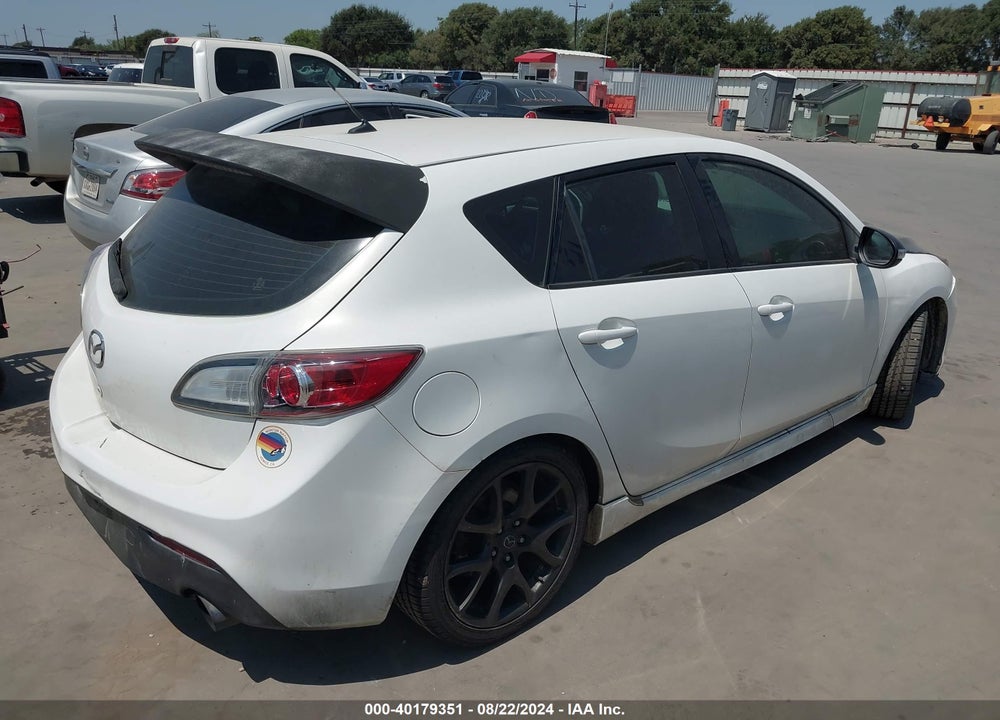 2013 MAZDA SPEED3 TOURING VIN: JM1BL1L32D1728494