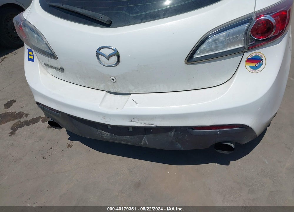 2013 MAZDA SPEED3 TOURING VIN: JM1BL1L32D1728494