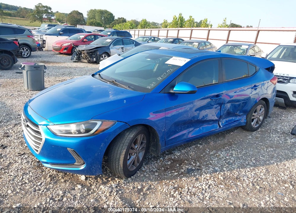 2017 HYUNDAI ELANTRA VALUE EDITION VIN: KMHD84LFXHU430622