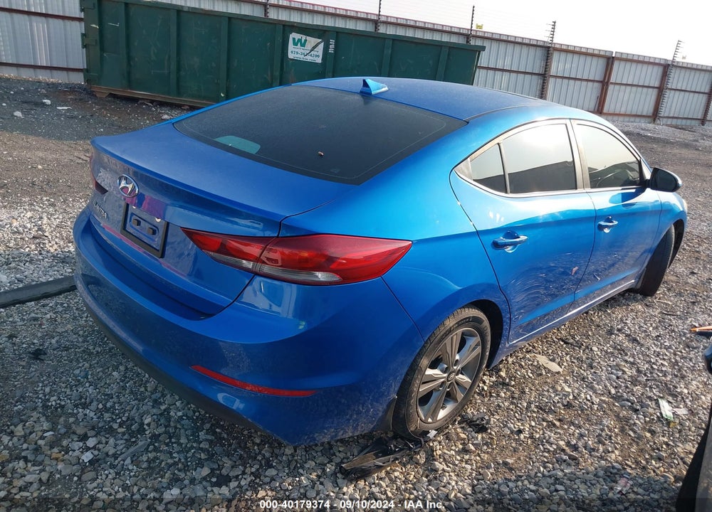 2017 HYUNDAI ELANTRA VALUE EDITION VIN: KMHD84LFXHU430622