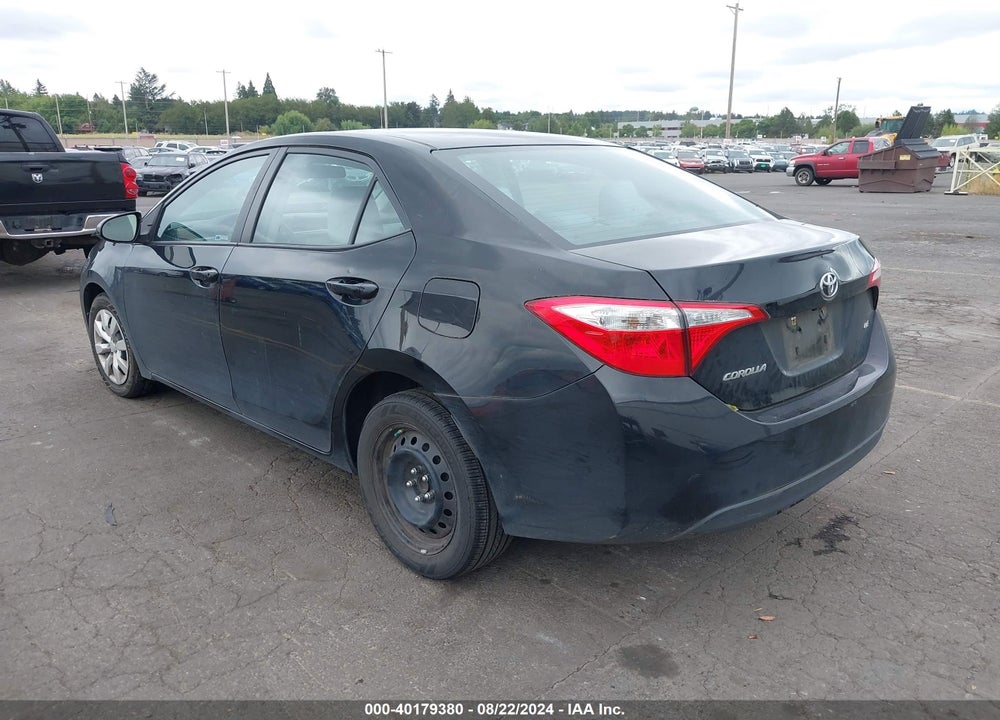 2016 TOYOTA COROLLA LE VIN: 2T1BURHE5GC546469