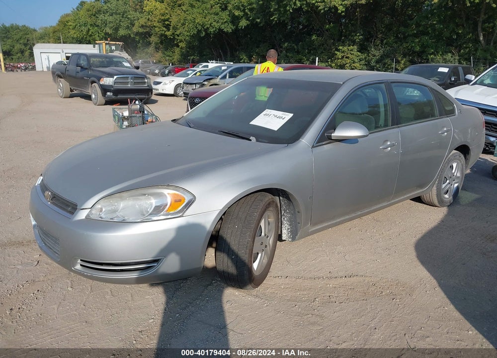 2008 CHEVROLET IMPALA LS VIN: 2G1WB55K981300947