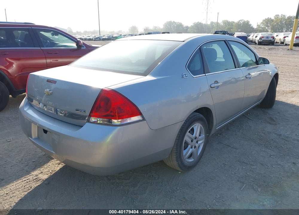 2008 CHEVROLET IMPALA LS VIN: 2G1WB55K981300947