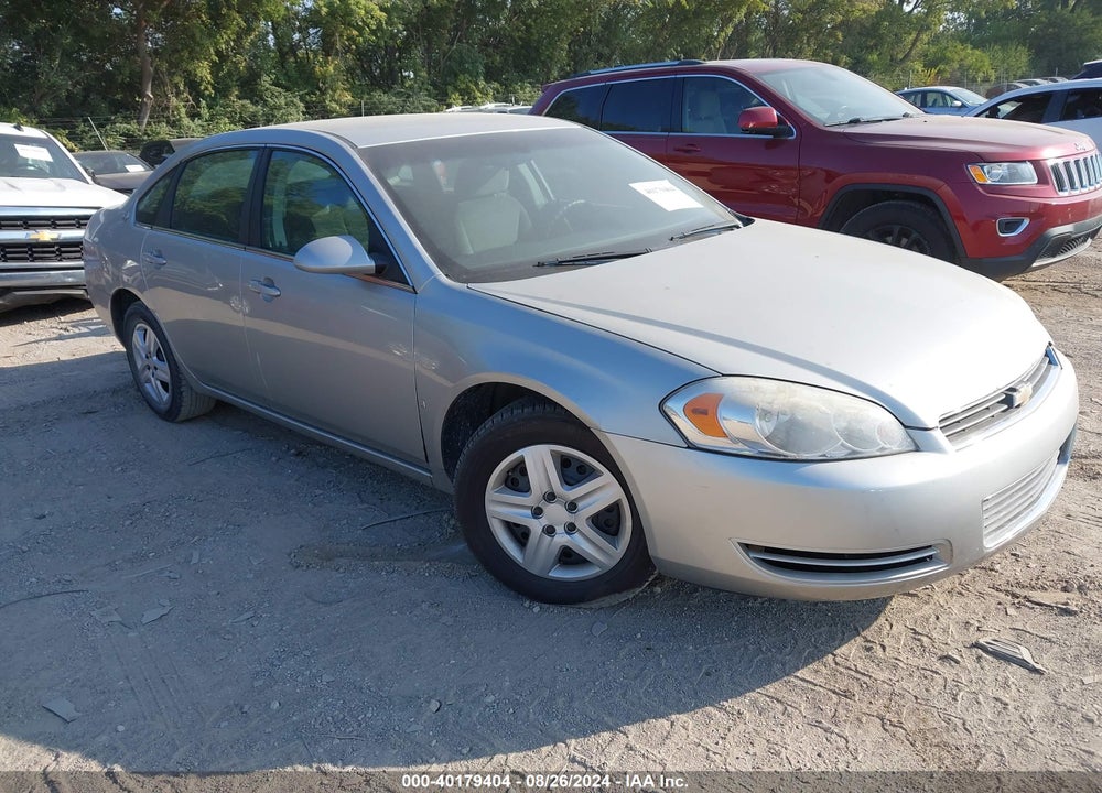 2008 CHEVROLET IMPALA LS VIN: 2G1WB55K981300947