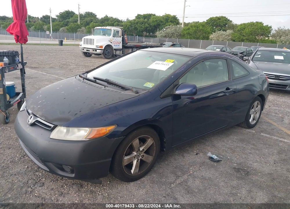 2007 HONDA CIVIC EX VIN: 2HGFG128X7H519708