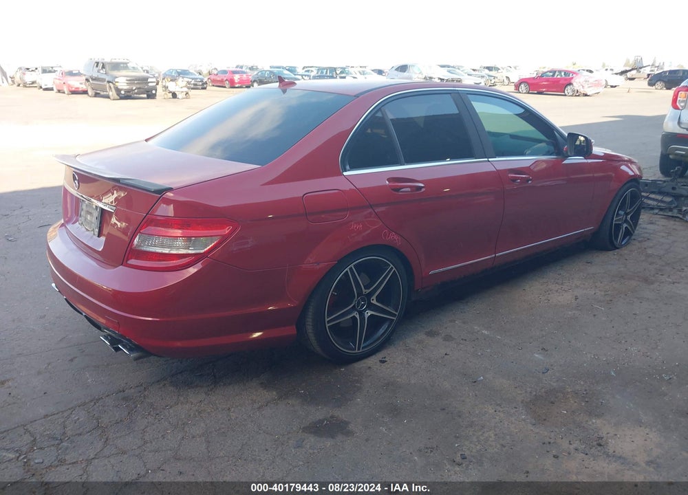2008 MERCEDES-BENZ C 350 SPORT VIN: WDDGF56X58R026301