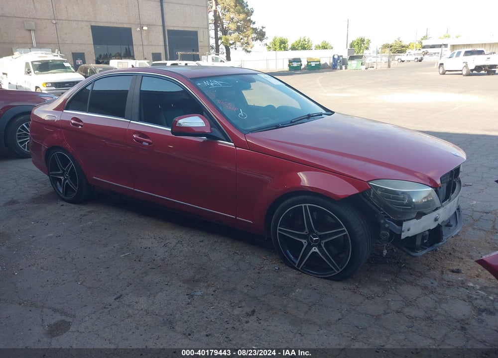 2008 MERCEDES-BENZ C 350 SPORT VIN: WDDGF56X58R026301