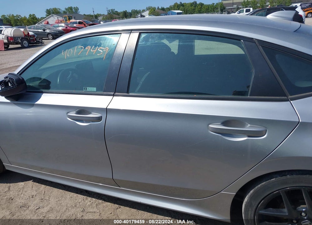 2022 HONDA CIVIC SPORT VIN: 2HGFE2F52NH578647