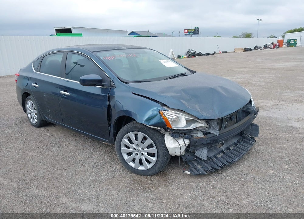 2015 NISSAN SENTRA SV VIN: 3N1AB7AP0FY319208
