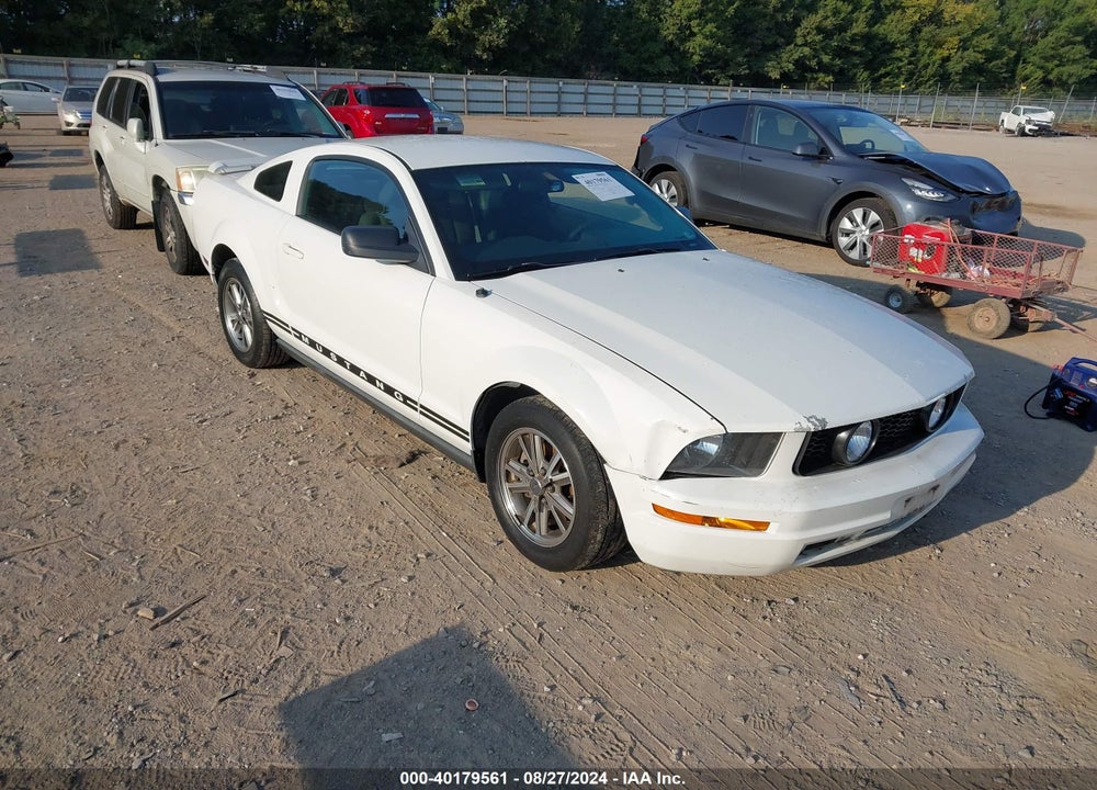 2005 FORD MUSTANG V6 DELUXE/V6 PREMIUM VIN: 1ZVFT80N555120637
