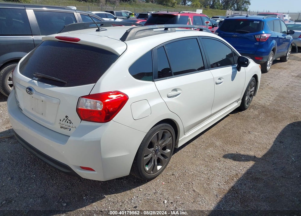 2015 SUBARU IMPREZA 2.0I SPORT LIMITED VIN: JF1GPAW65F8219760