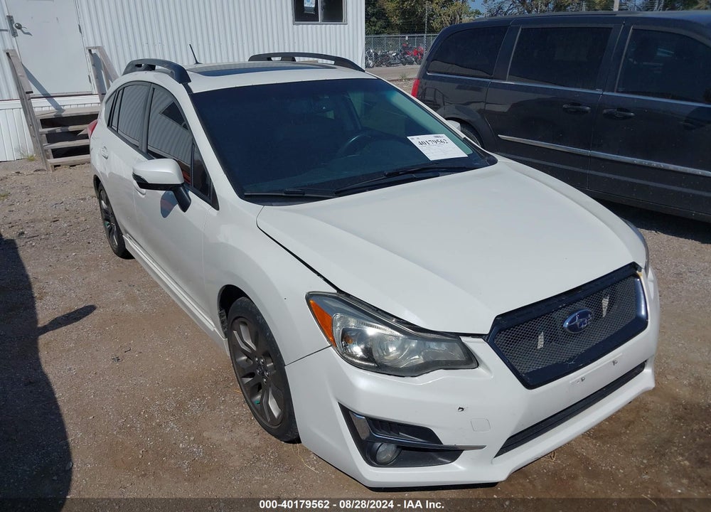 2015 SUBARU IMPREZA 2.0I SPORT LIMITED VIN: JF1GPAW65F8219760