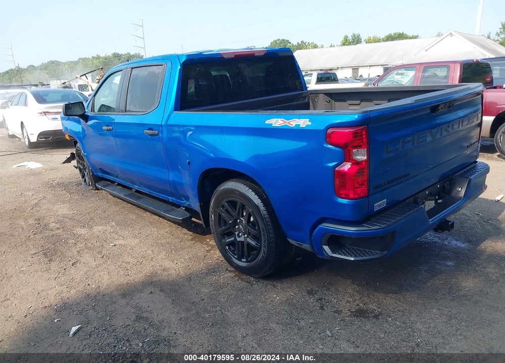 2023 CHEVROLET SILVERADO 1500 4WD SHORT BED CUSTOM VIN: 1GCPDBEK0PZ119942