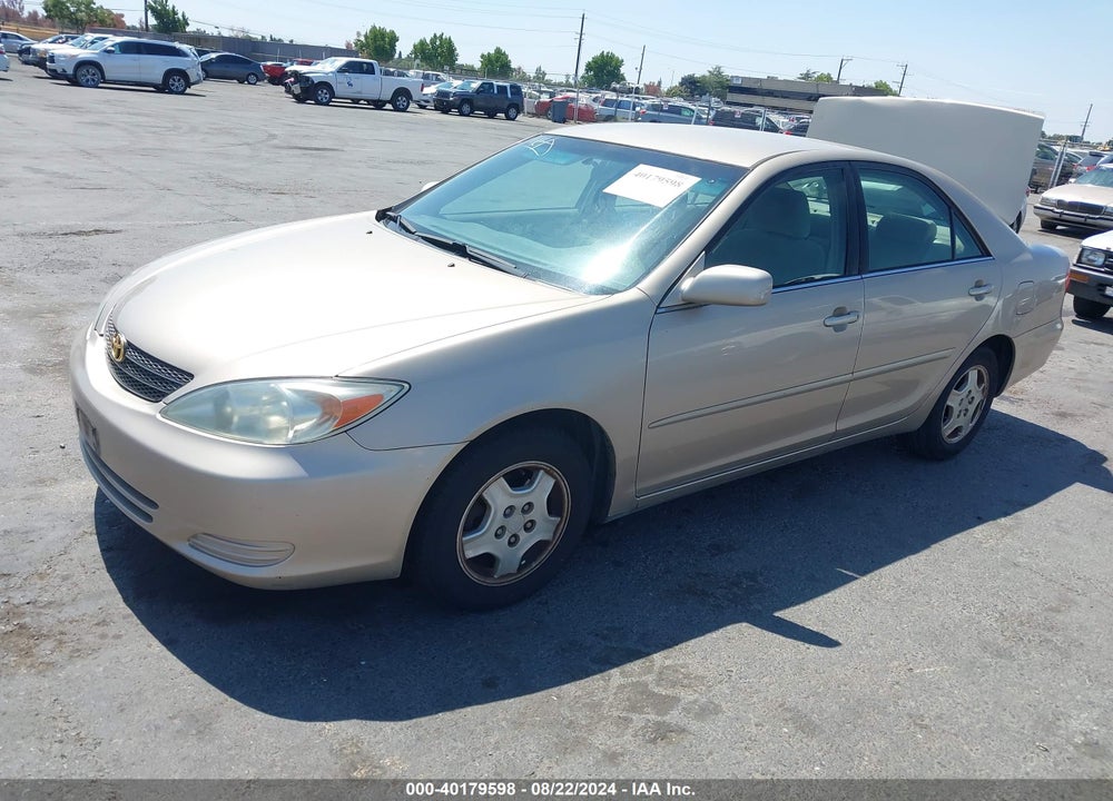 2002 TOYOTA CAMRY LE V6 VIN: 4T1BF30K32U032555
