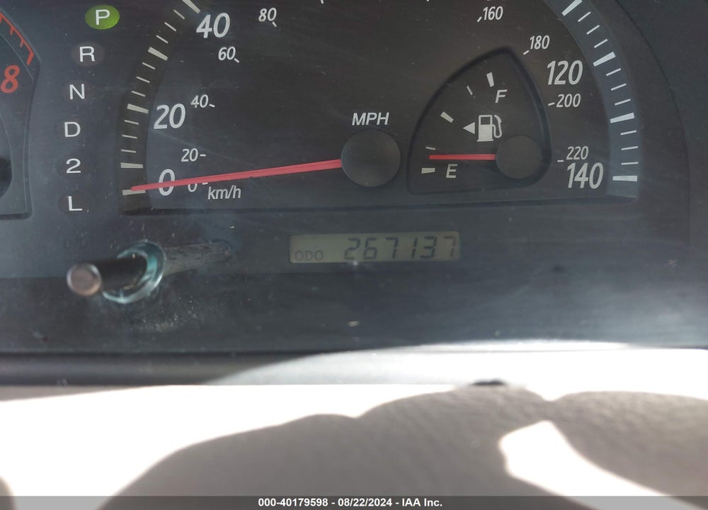 2002 TOYOTA CAMRY LE V6 VIN: 4T1BF30K32U032555