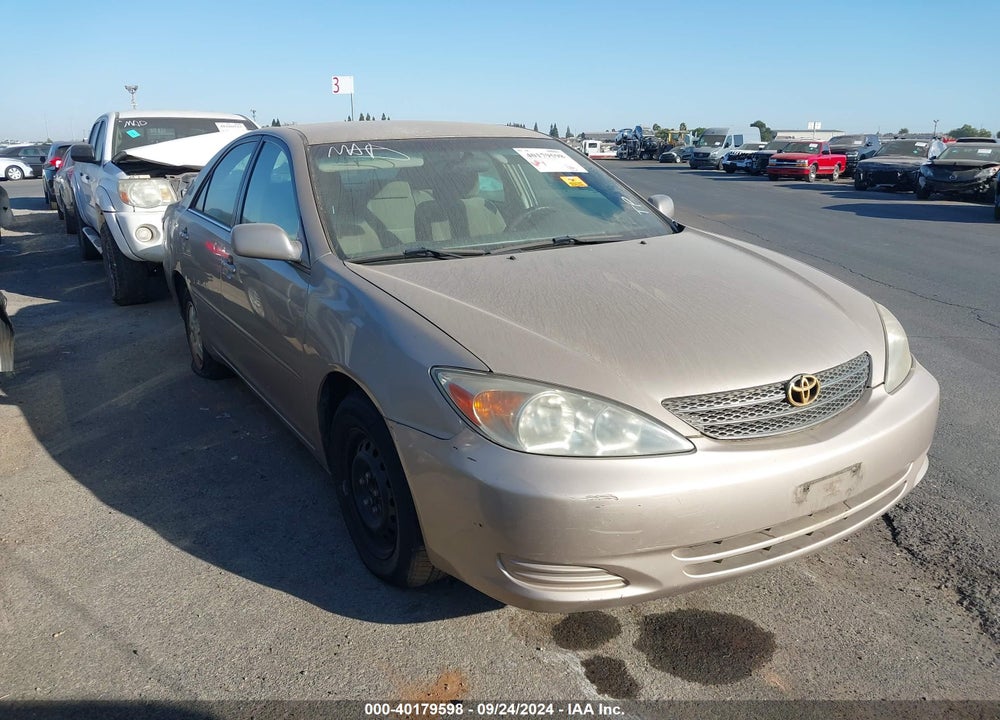 2002 TOYOTA CAMRY LE V6 VIN: 4T1BF30K32U032555