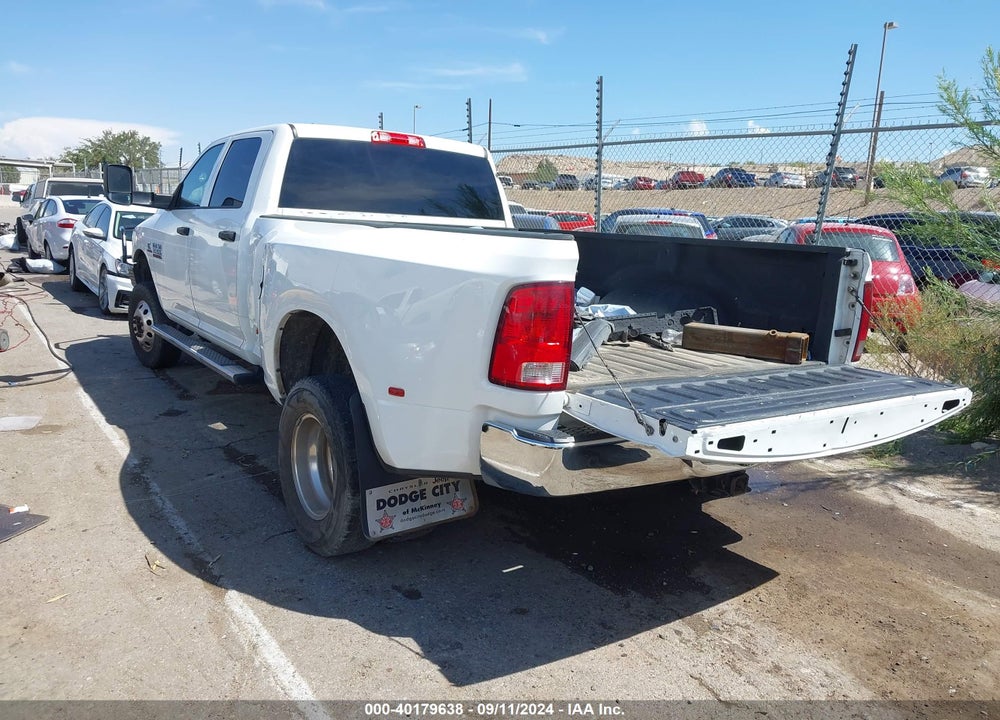 2017 RAM 3500 TRADESMAN  4X4 8' BOX VIN: 3C63RRGL0HG786078