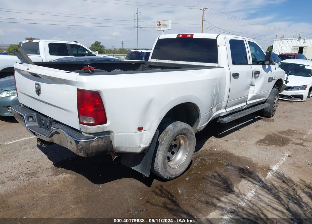 2017 RAM 3500 TRADESMAN  4X4 8' BOX VIN: 3C63RRGL0HG786078
