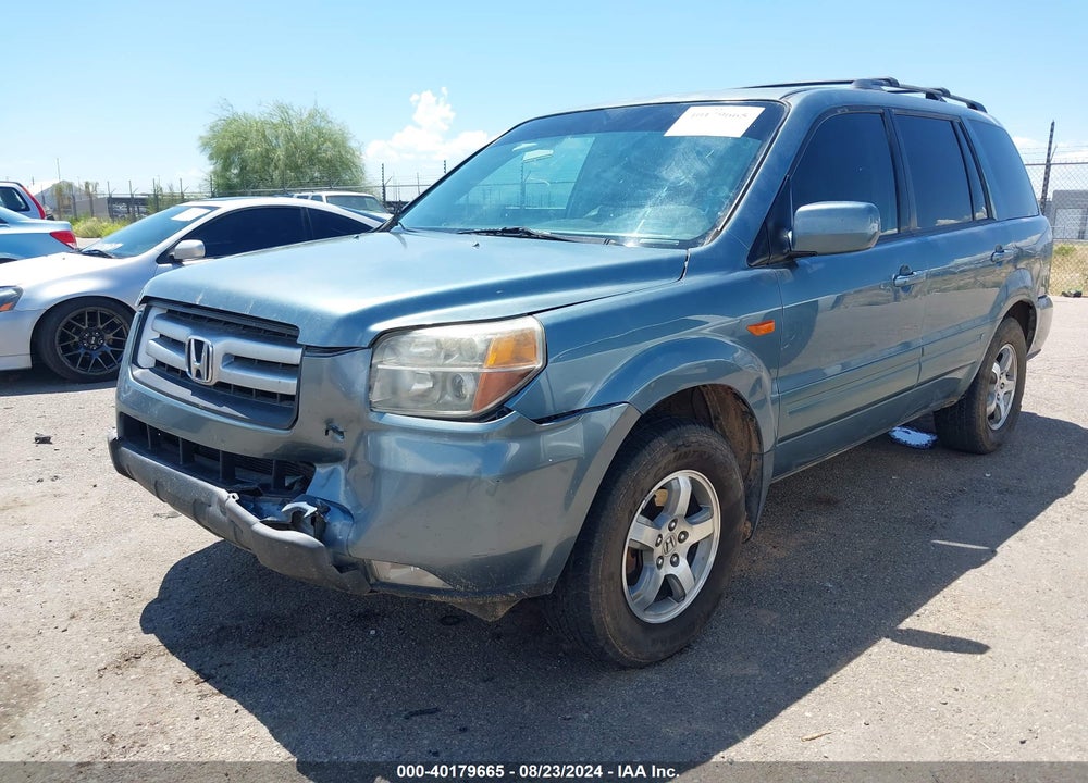 2007 HONDA PILOT EX-L VIN: 2HKYF18797H522664