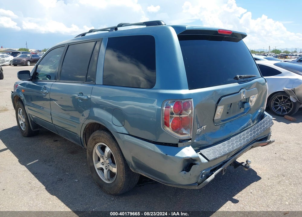 2007 HONDA PILOT EX-L VIN: 2HKYF18797H522664