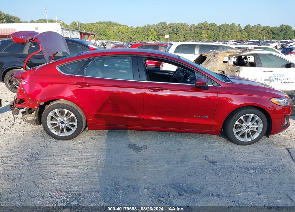 2019 FORD FUSION HYBRID SE VIN: 3FA6P0LUXKR226768