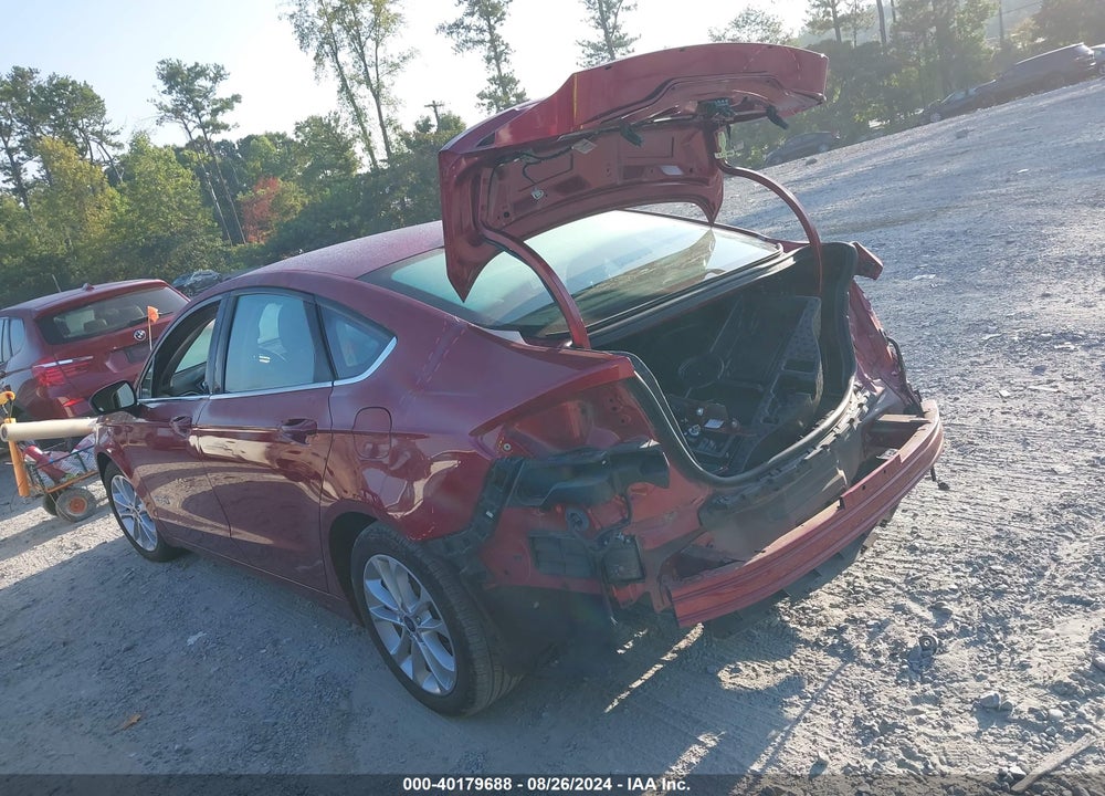 2019 FORD FUSION HYBRID SE VIN: 3FA6P0LUXKR226768