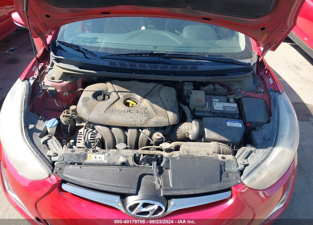 2014 HYUNDAI ELANTRA LIMITED VIN: KMHDH4AE9EU182711
