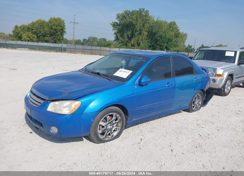 2006 KIA SPECTRA EX/LX/SX VIN: KNAFE121765258919