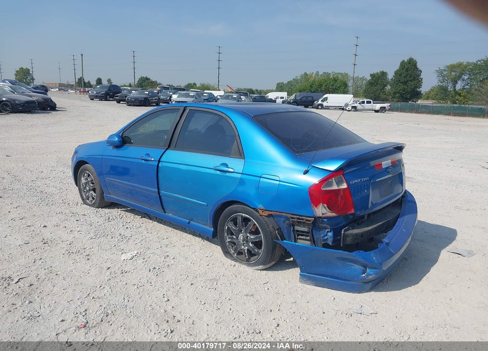 2006 KIA SPECTRA EX/LX/SX VIN: KNAFE121765258919