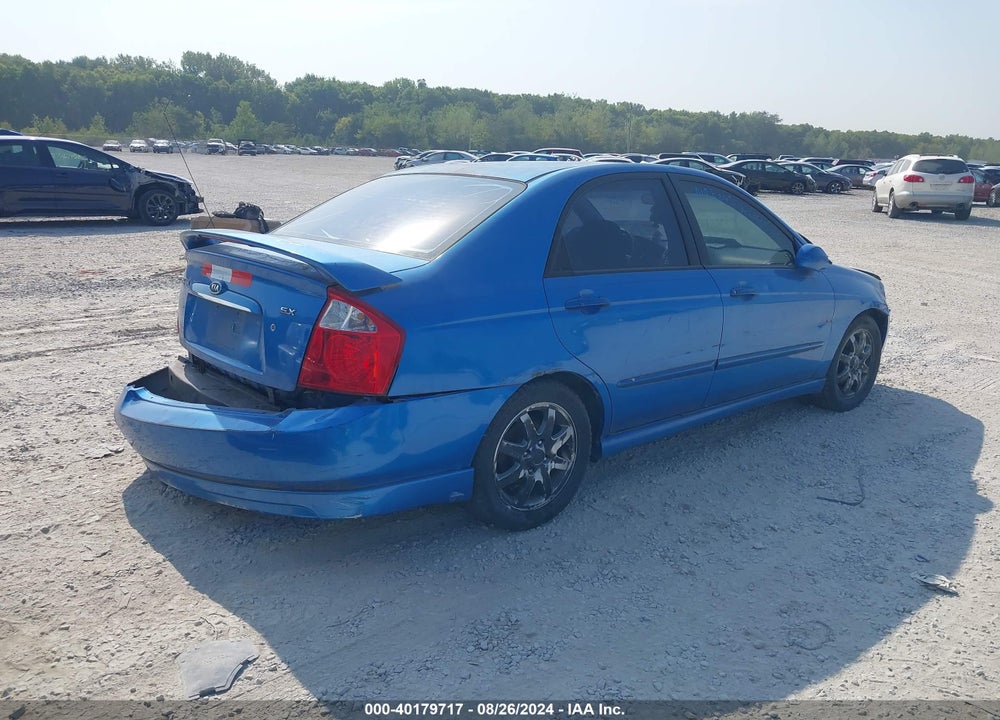 2006 KIA SPECTRA EX/LX/SX VIN: KNAFE121765258919