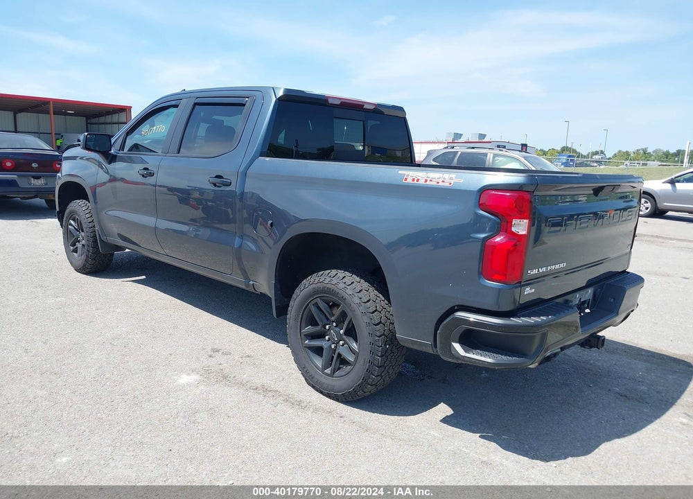 2021 CHEVROLET SILVERADO 1500 4WD SHORT BED LT TRAIL BOSS VIN: 3GCPYFEL6MG173116