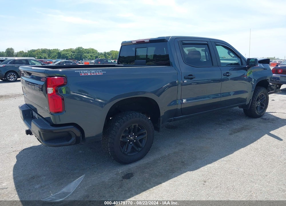 2021 CHEVROLET SILVERADO 1500 4WD SHORT BED LT TRAIL BOSS VIN: 3GCPYFEL6MG173116