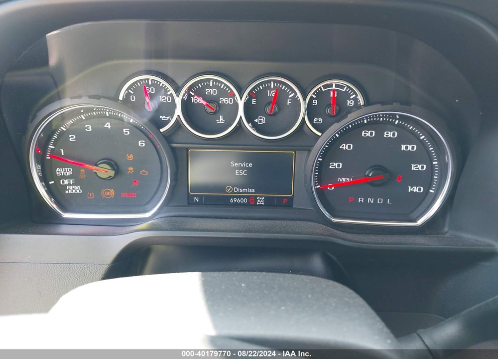 2021 CHEVROLET SILVERADO 1500 4WD SHORT BED LT TRAIL BOSS VIN: 3GCPYFEL6MG173116