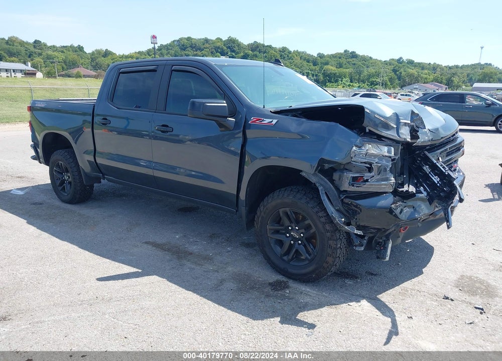2021 CHEVROLET SILVERADO 1500 4WD SHORT BED LT TRAIL BOSS VIN: 3GCPYFEL6MG173116