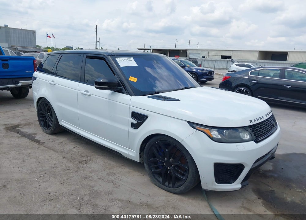 2016 LAND ROVER RANGE ROVER SPORT 5.0L V8 SUPERCHARGED SVR VIN: SALWZ2EF0GA568111