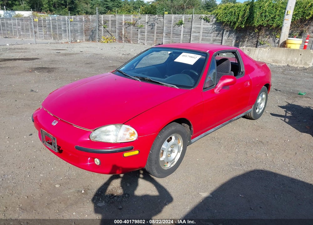 1996 HONDA CIVIC DEL SOL S VIN: JHMEH6140TS002776