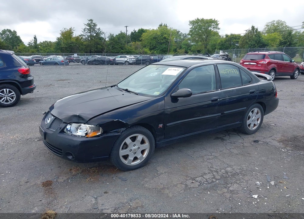 2006 NISSAN SENTRA SE-R VIN: 3N1AB51D66L620556