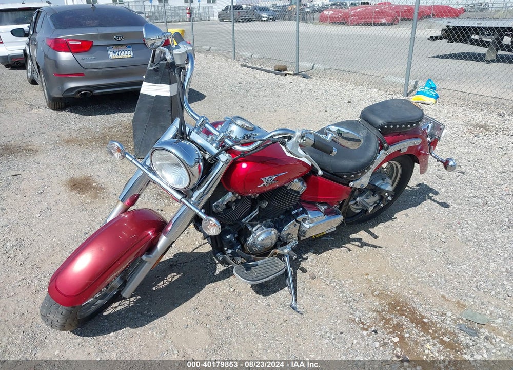2009 YAMAHA XVS650 A/AT VIN: JYAVM01E59A126345
